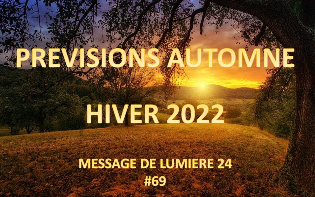 Prévisions automne hiver 2022 #69 ML 24