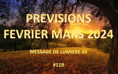 Prévisions Février Mars 2024
