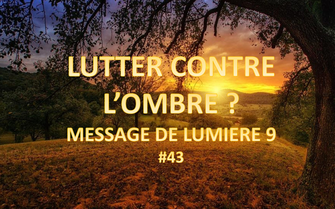 Lutter contre l’ombre ?