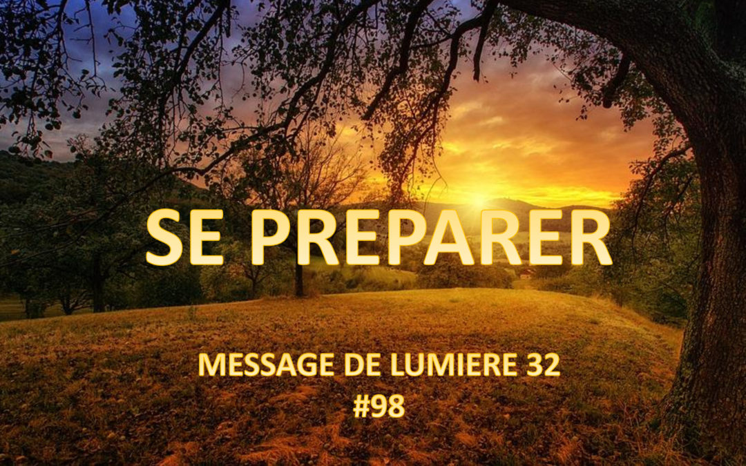 Se préparer !