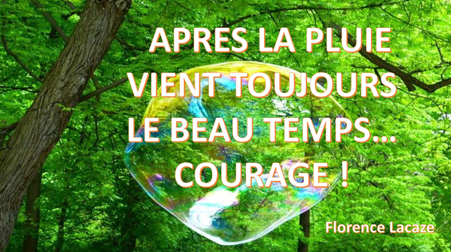 Après la puie vient toujours le beau temps !