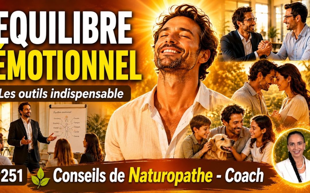Equilibre émotionnel. Les outils indispensables. Conseil de naturopathe & coach professionnel