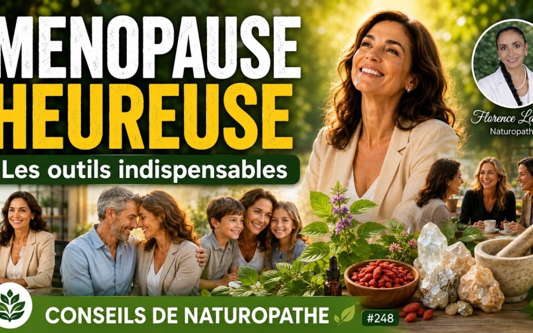 Ménopause Heureuse. Secrets de naturopathe. #248.