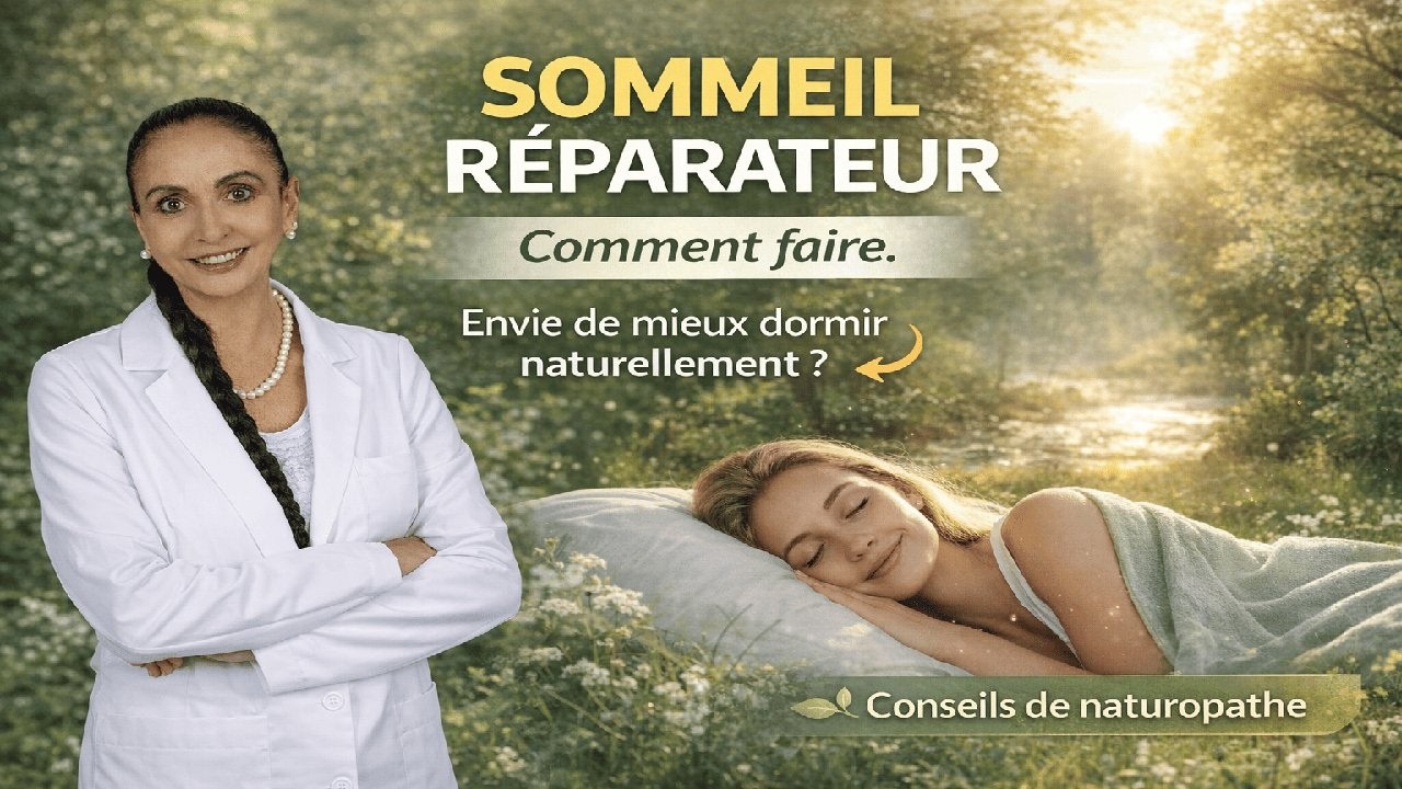 Sommeil réparateur : comment faire ? — vidéo de Florence Lacaze, naturopathe